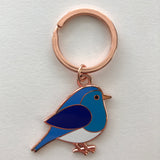 bluebird keyring