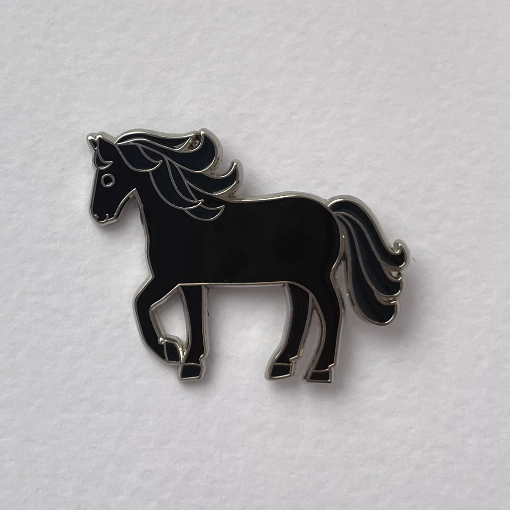 Horse Enamel Pin Badge