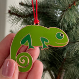 Chameleon Christmas Tree Decoration