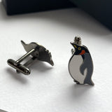 penguin cufflinks for wedding