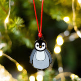 penguin ornament, penguin christmas ornament, penguin christmas tree decoration