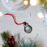 penguin ornament, penguin christmas ornament, penguin christmas tree decoration