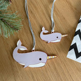 Narwhal Christmas Tree Decoration