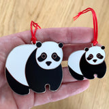 Panda Christmas Tree Decoration