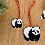 Panda Christmas Tree Decoration