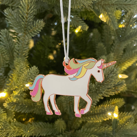 Unicorn Christmas Tree Decoration